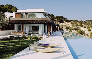 Exterior de la villa Sa