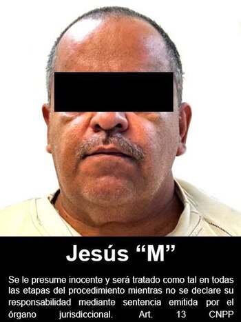 Jesús "M" fue entregado a