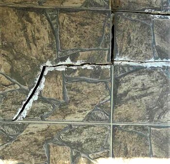 Habitantes temen que las viviendas