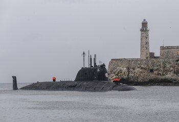 El submarino ruso Kazan de