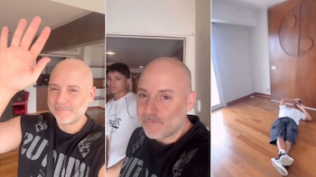 La emoción de José María