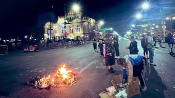 Personas trans se manifiestan en