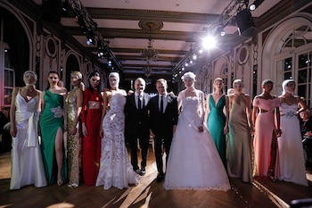 Moda desfile Laurencio Adot. Fundación Paolini