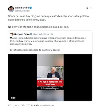 Con este mensaje, el exprecandidato