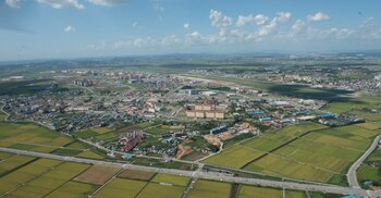 Inaugurada en Corea del Sur en 2018, Camp Humphreys (enla imagen), la mayor base militar de EE.UU. en suelo foráneo, constituye hoy, a punto de ser completada, un poderoso recordatorio de que la península aún se encuentra técnicamente en guerra. EFE/ Fuerzas Estadounidenses desplegadas en Corea (USFK)