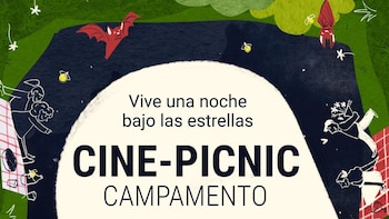 Cine picnic bajo las estrellas
