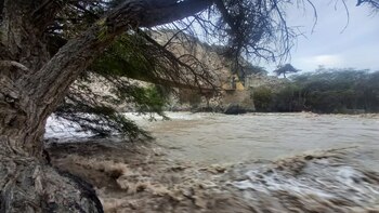 Incremento del caudal del río Pisco alerta a los pobladores de Ica ante posibles desbordes