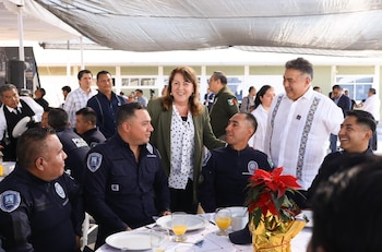 Durante la conmemoración del Día