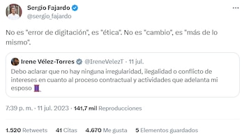 Sergio Fajardo habló acerca del