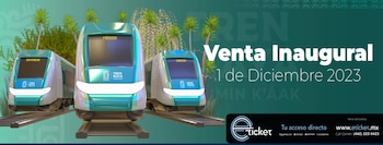 Venta de boletos del Tren