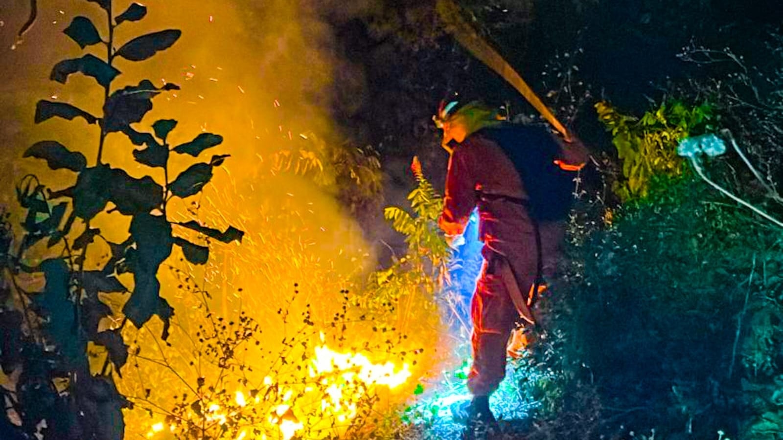 Hasta el 15 de marzo, los incendios forestales registraban un aumento de 510 % en comparación con el mismo periodo del 2025. (Foto cortesía Cuerpo de Bomberos)