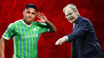 Raúl Ruidíaz jugó solo 2