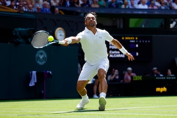Fognini en su último partido