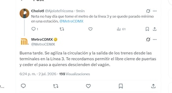 (X/ @MetroCDMX)