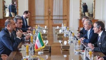 Rafael Grossi en Irán (ATTA