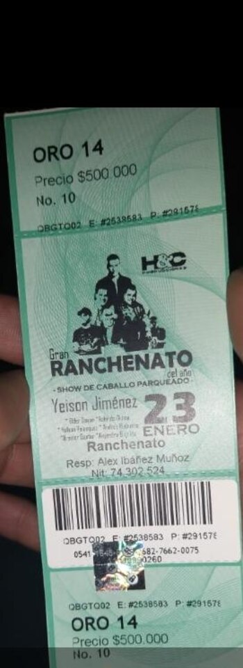 Concierto en Duitama, Boyacá