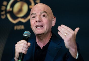 Gianni Infantino, presidente de la