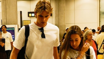 Miguel Urdangarín pone fin a sus vacaciones con Olympia Beracasa
