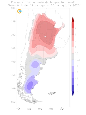 Las temperaturas máximas estarán entre