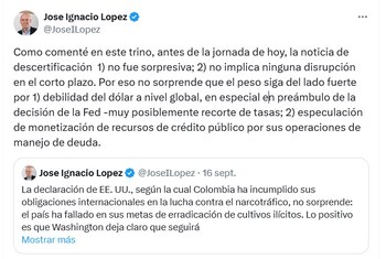 José Ignacio López, presidente de