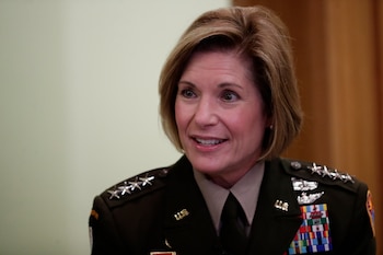 La comandante del Comando Sur