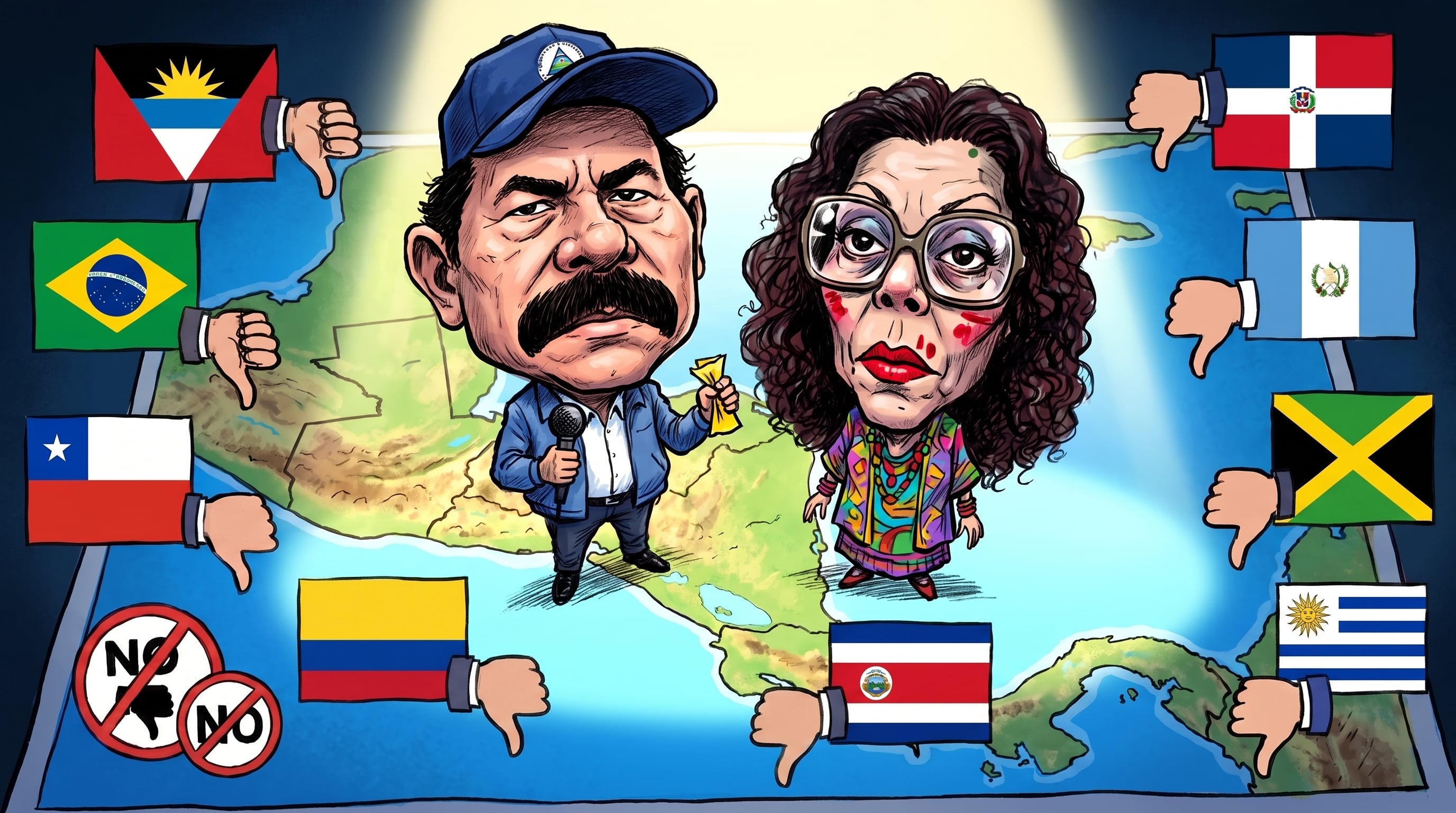 Presión internacional: Diez países de la OEA exigen respeto a derechos políticos en Nicaragua