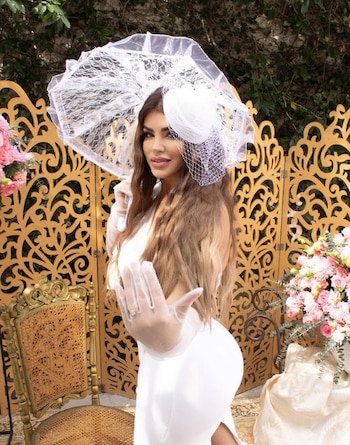 Mariana González usó diversos vestidos