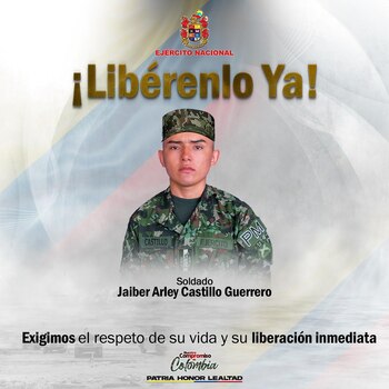 Jaiber Arley Castillo Guerrero, retenido