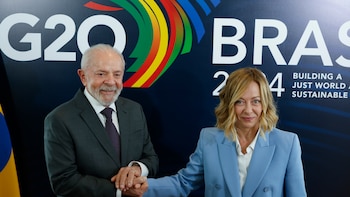 Meloni le respondió a Lula: