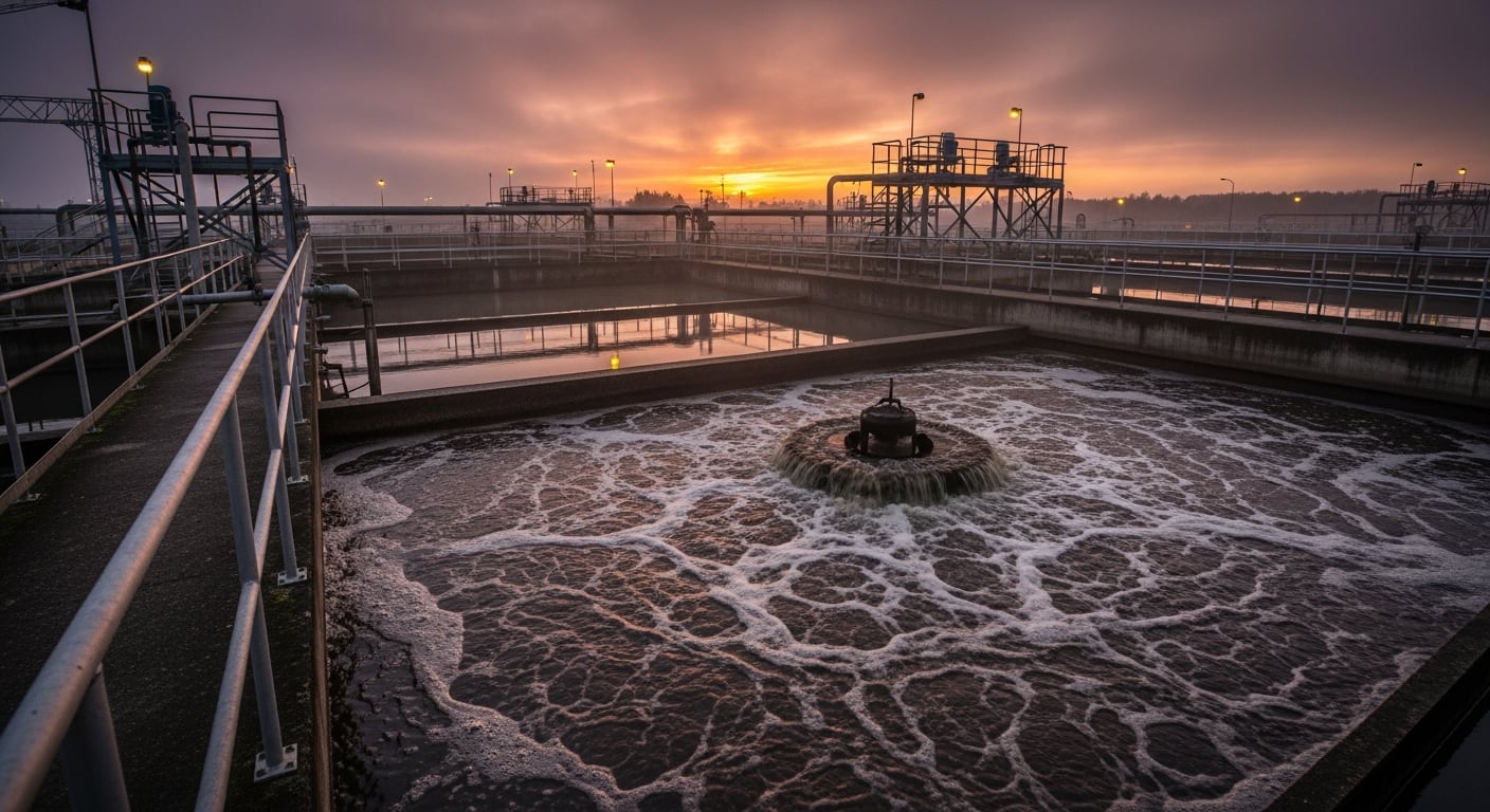 El nuevo método permite transformar hasta el 80% de los lodos residuales en gas natural renovable. (Imagen Ilustrativa Infobae)