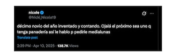 Nicki aseguró que se trata