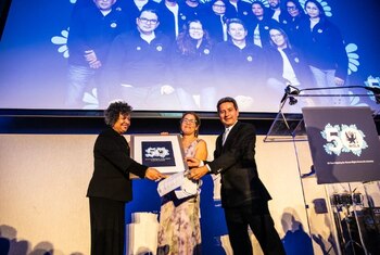 La periodista venezolana Luz Mely