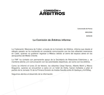 La Comisión de Árbitros de