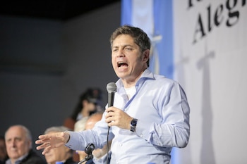 La campaña de Axel Kicillof en Chaco