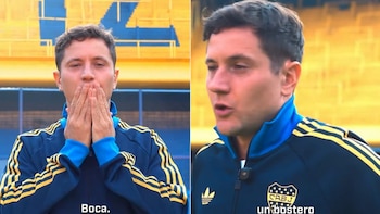 Con lágrimas en sus ojos, Ander Herrera se despidió de Boca Juniors con un emotivo discurso