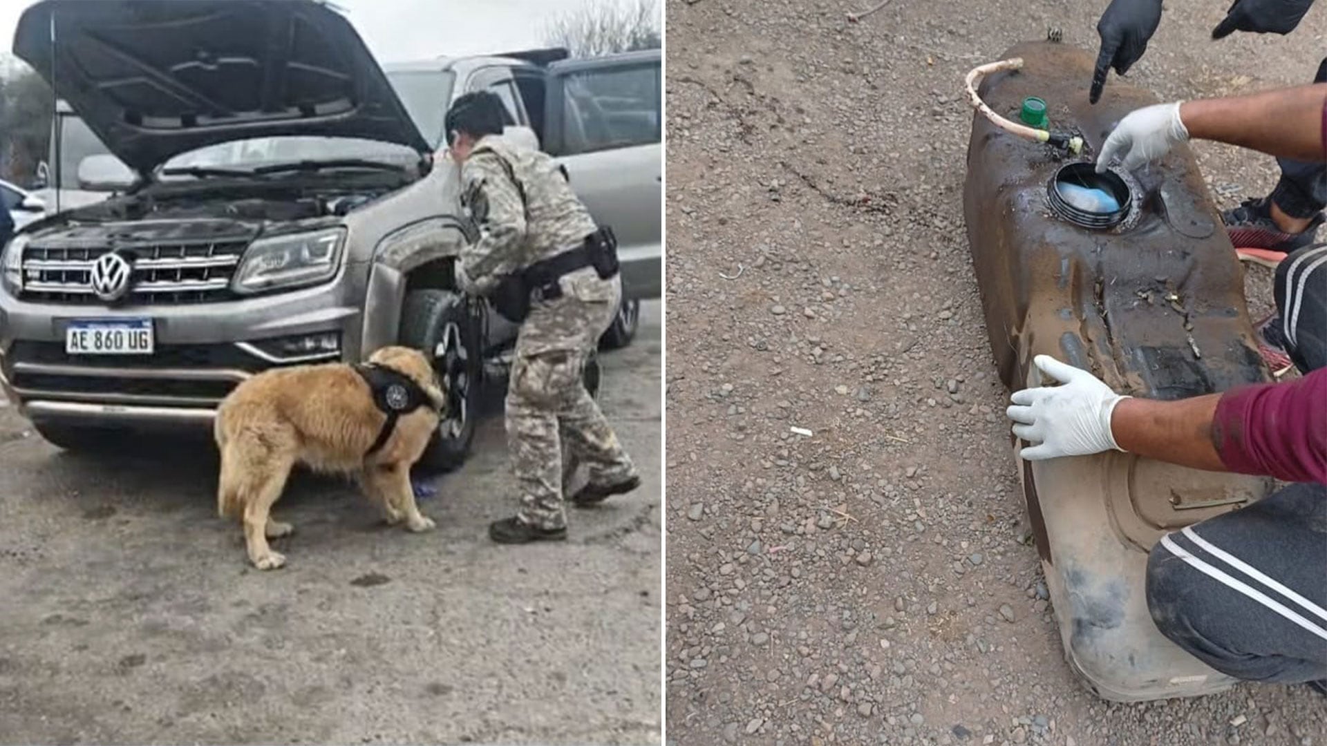 Uno de los aspectos clave para desbaratar la banda fue el seguimiento de dos camionetas utilizadas para trasladar la droga