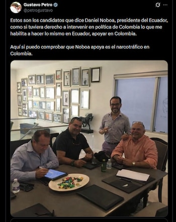 Gustavo Petro - crédito @petrogustavo/X