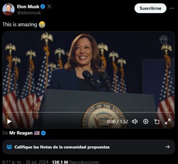 El dueño de X reposteo