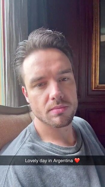 El fallecido cantante se encontraba en Argentina desde hace unas semanas, y viajó específicamente para ver el concierto de Niall Horan y ponerse al día con él (Snapchat/@liampayne)