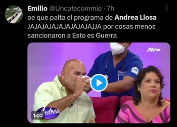 Usuarios critican programa de Andrea