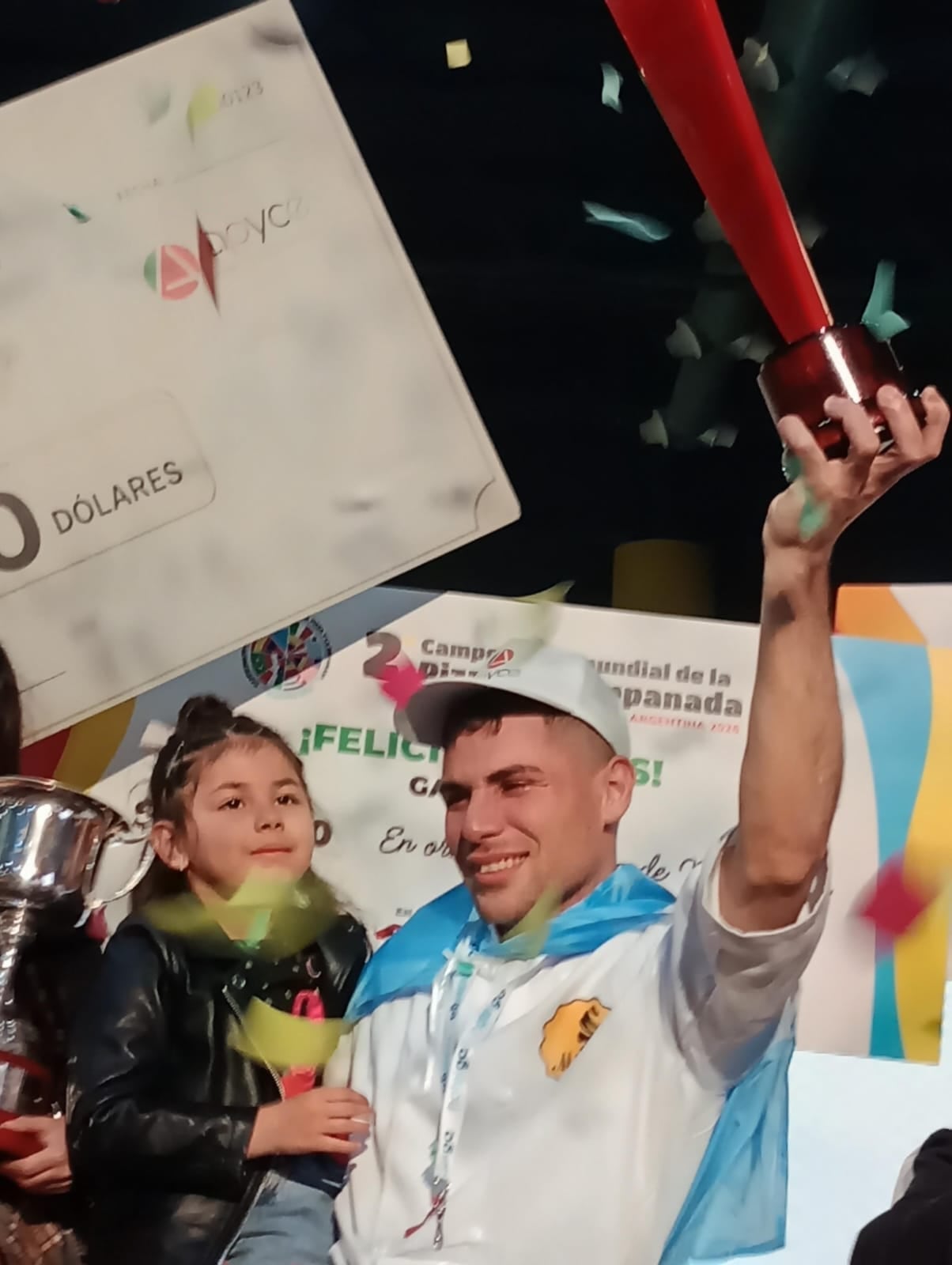 Haber estado en el podio con su hija de 4 años es uno de los mejores momentos de su vida (jairo.carrizo22)