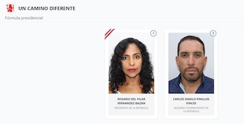 Lista de vicepresidentes en Perú 2026: estos son los acompañantes de cada candidato: Captura: ONPE.