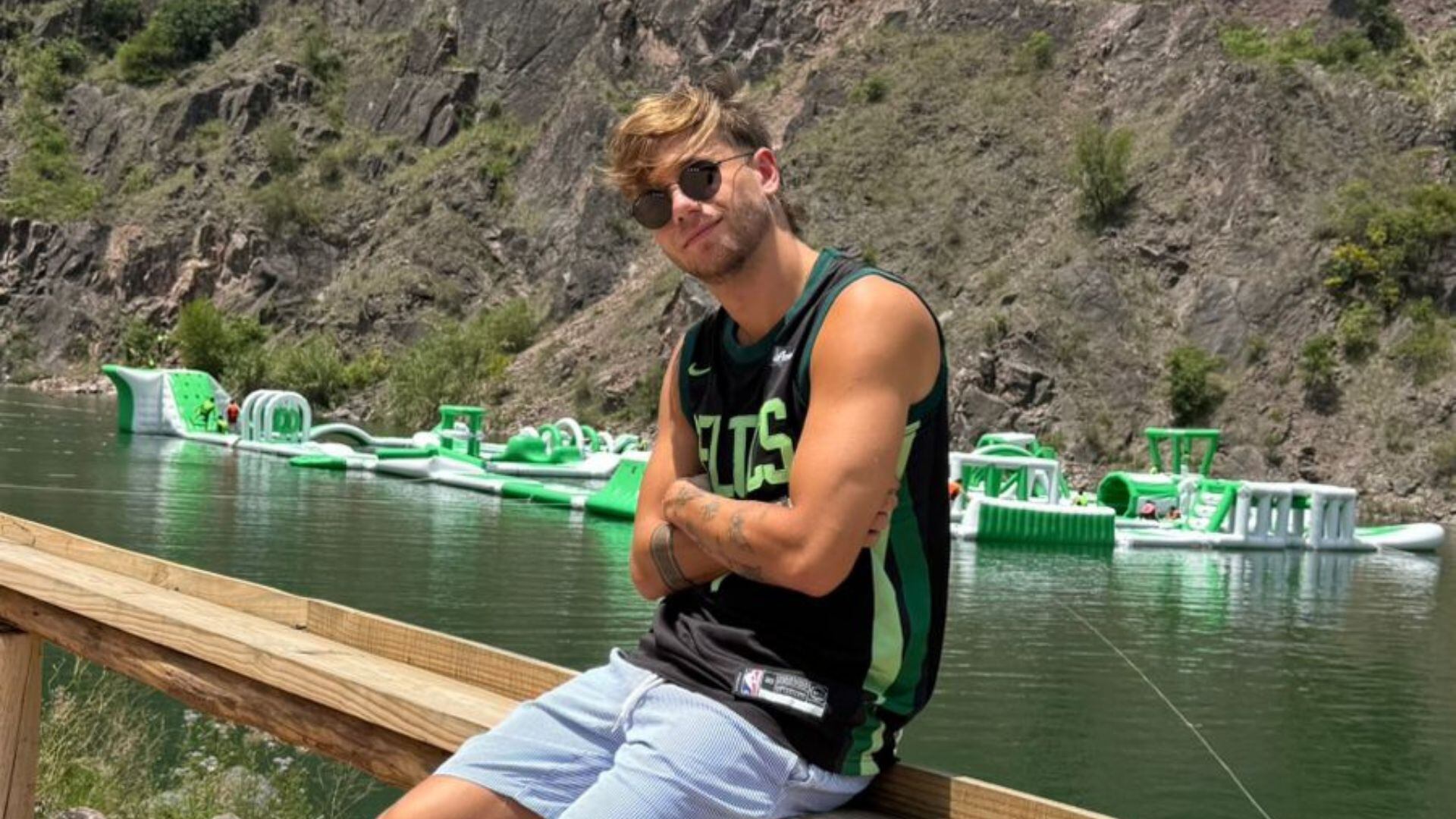 El ex Gran Hermano habló sobre el proyecto, la visita de su padre y las expectativas para este año (Gentileza de Agencia Alcaza)