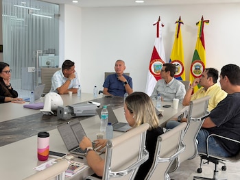 El Atlántico implementará 580 nuevas cámaras de vigilancia para reforzar la seguridad en todo el departamento - crédito Gobernación del Atlántico