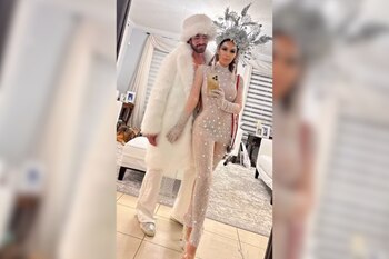 Miguel Varoni y Catherine Siachoque