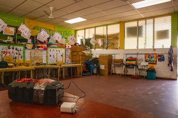 La Dirección de Obras Municipales inició la remodelación del Centro Escolar Cantón La Morita en San Jorge, San Miguel Oeste.