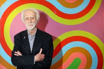 El regreso triunfal de César Paternosto a La Plata, con una retrospectiva y título Honoris Causa