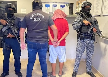 El dirigente fue detenido en