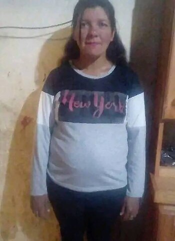 Cayó sobre una bicicleta y