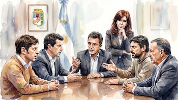 La mesa redonda del PJ: Massa insiste con la unidad para enfrentar a una derecha en riesgo de fragmentación